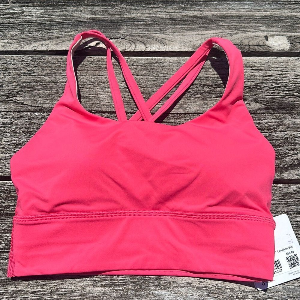 Lululemon Energy Longline Bra Medium Support, B–D Cups
Lip Gloss size 4 NWT pink - Picture 3 of 9